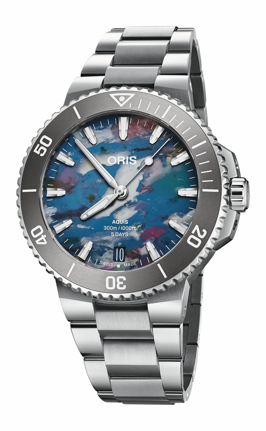 ORIS Aquis Date Upcycle Cal. 400 - 43.5mm (01-400-7790-4150-07-8-23-02PEB)