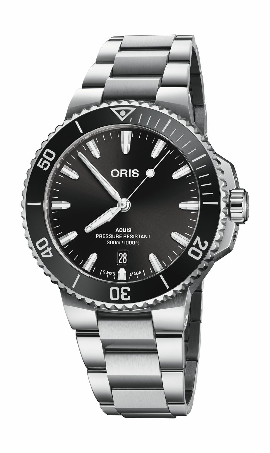ORIS Aquis Date - 41.5mm Black Dial (01-733-7787-4154-07-8-22-04PEB)
