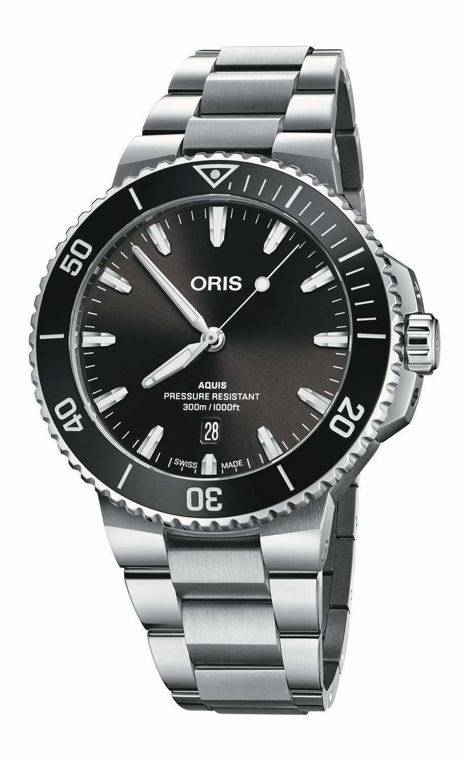 ORIS Aquis Date - 43.5mm Black Dial (01-733-7789-4154-07-8-23-04PEB)