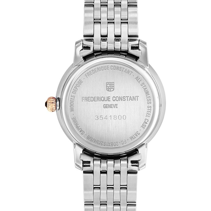 Frederique Constant Classics Slimline Ladies Moonphase - FC-206MPWD1S2B