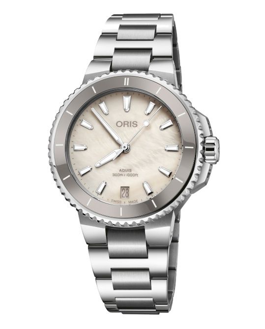 ORIS Aquis Date 36.5mm White Dial (01-733-7792-4151-07-8-19-05P) ORIS Aquis Date 36.5mm White Dial (01-733-7792-4151-07-8-19-05P)