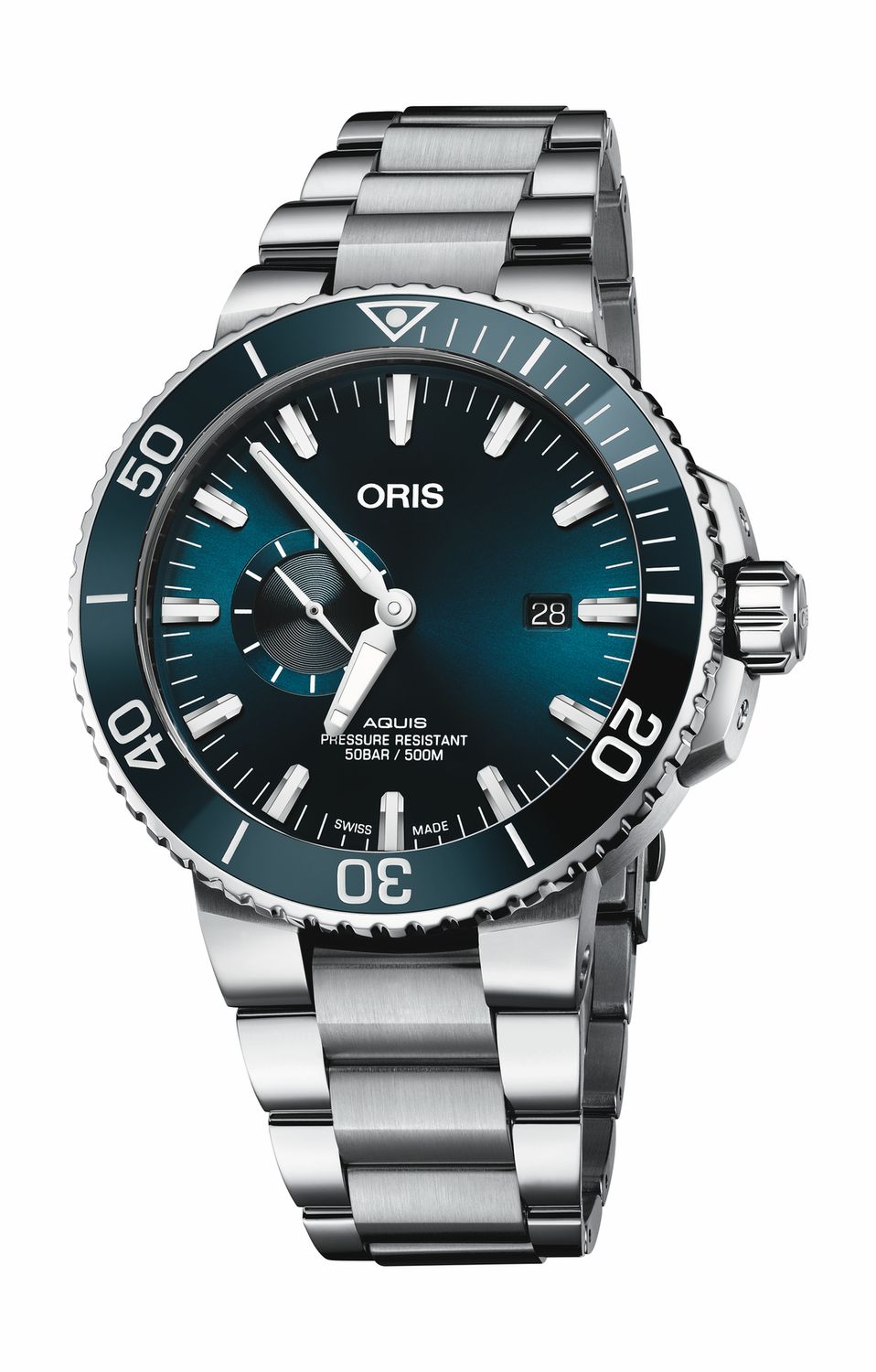 ORIS Aquis Small Second Date 45.5mm (01-743-7733-4155-07-8-24-05PEB)