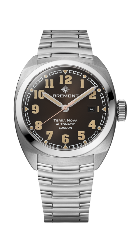 Bremont Terra Nova 40.5MM Date (Black Dial, Bracelet) Bremont Terra Nova 40.5MM Date (Black Dial, Bracelet)