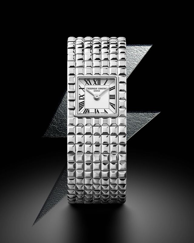 Frederique Constant Manchette, White Dial - FC-200WR1MC6B Frederique Constant Manchette, White Dial - FC-200WR1MC6B