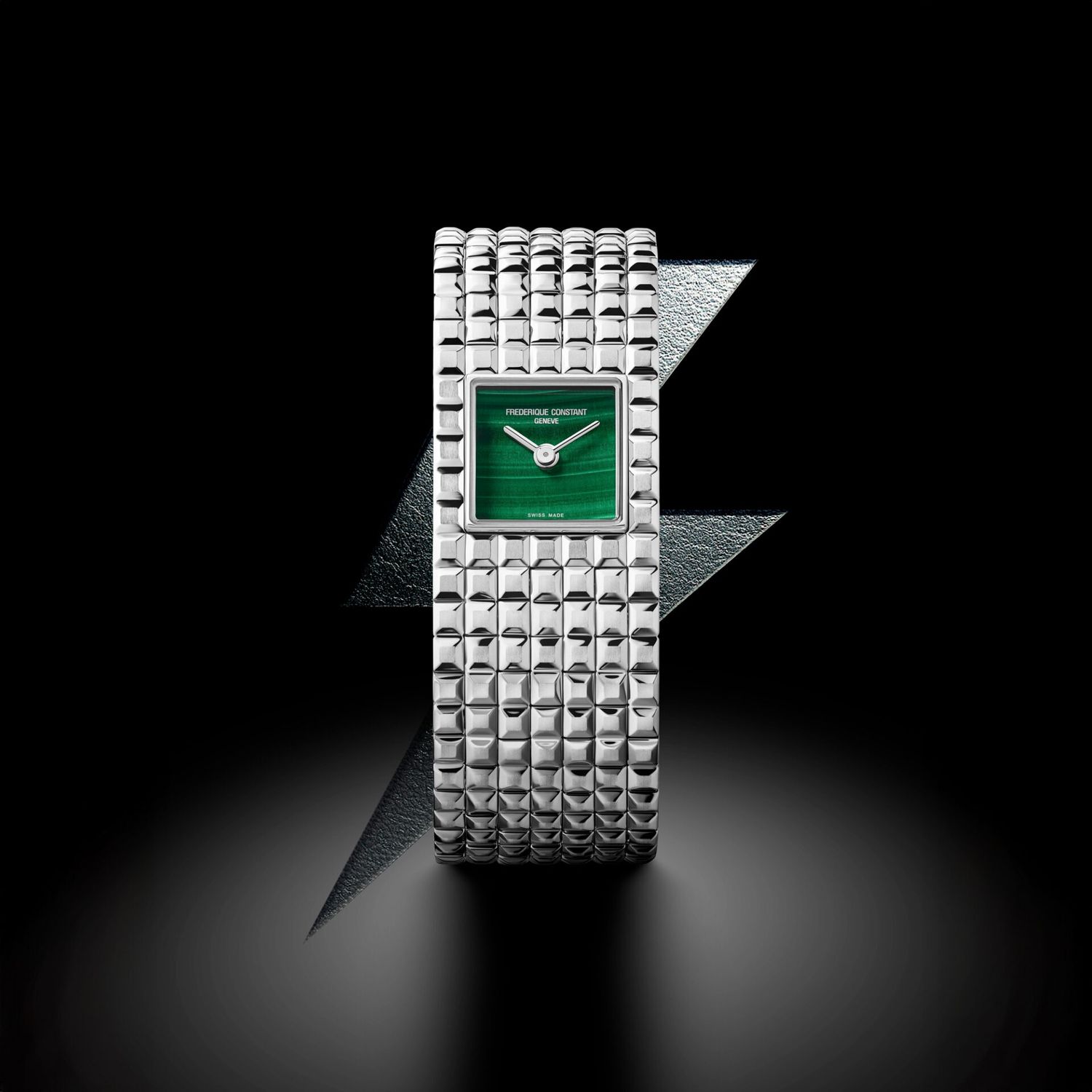 Frederique Constant Manchette, Green Malachite Dial - FC-200MA1MC6B