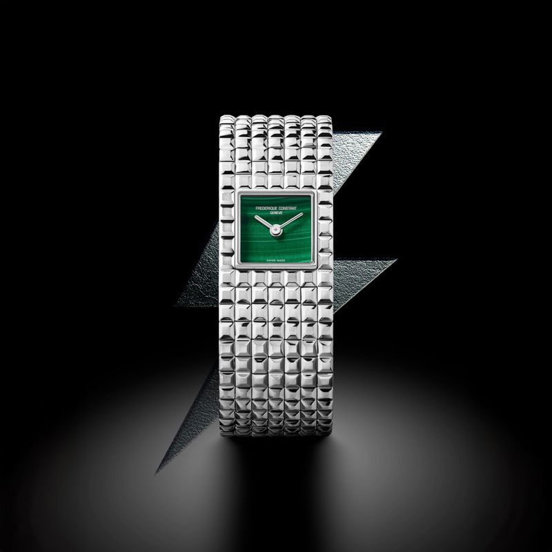 Frederique Constant Manchette, Green Malachite Dial - FC-200MA1MC6B Frederique Constant Manchette, Green Malachite Dial - FC-200MA1MC6B
