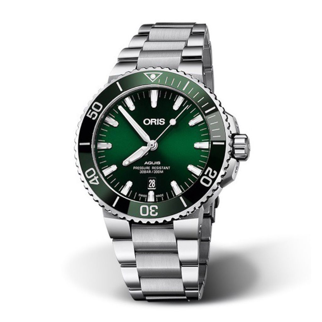 ORIS Aquis Date 41.5mm Green Dial (01-733-7787-4157-07-8-22-04PEB) ORIS Aquis Date 41.5mm Green Dial (01-733-7787-4157-07-8-22-04PEB)