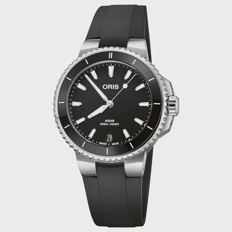 ORIS Aquis Date 36.5mm Black Dial (01-733-7792-4154-07-4-19-64FC) ORIS Aquis Date 36.5mm Black Dial (01-733-7792-4154-07-4-19-64FC)