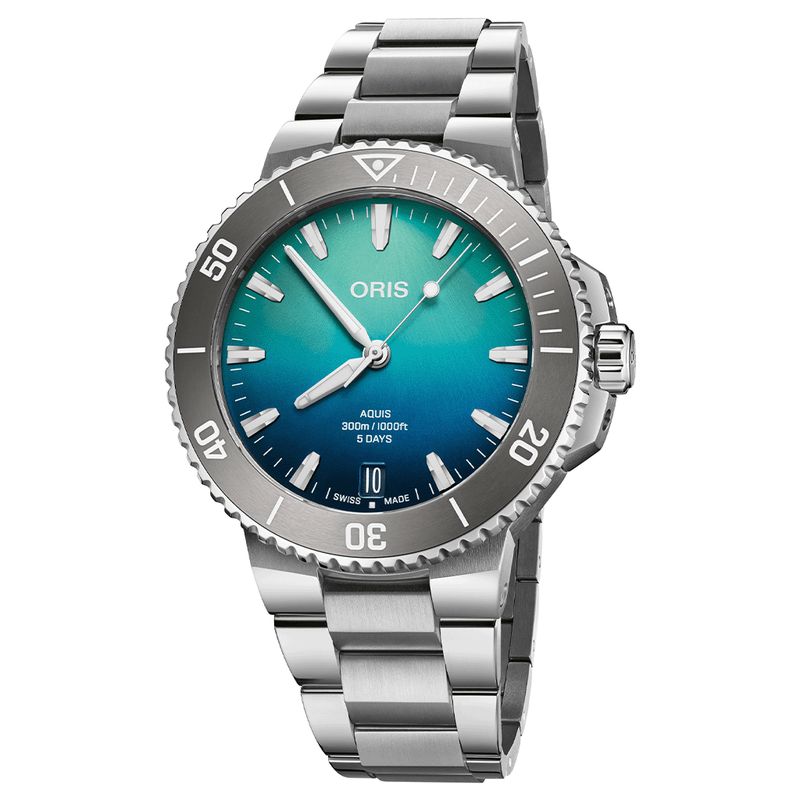 ORIS Aquis - Great Barrier Reef Limited Edition IV – (01 400 7790 4185-Set) ORIS Aquis - Great Barrier Reef Limited Edition IV – (01 400 7790 4185-Set)