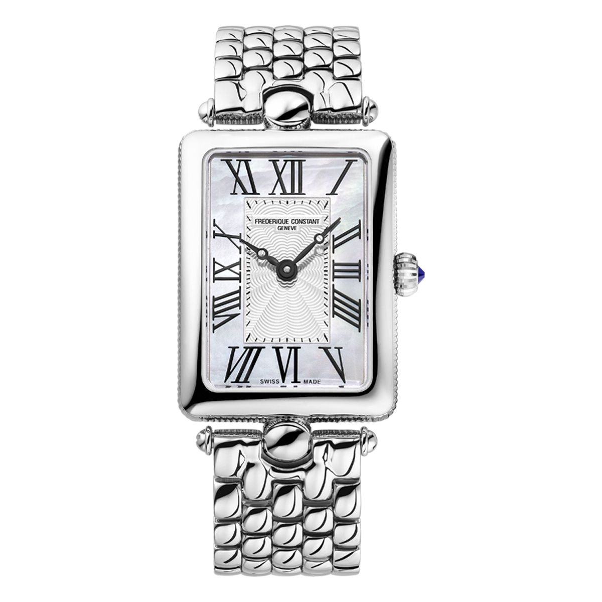 Frederique Constant Classics Quartz Art Deco Carrée FC-200MPW2AC6B Frederique Constant Classics Quartz Art Deco Carrée FC-200MPW2AC6B