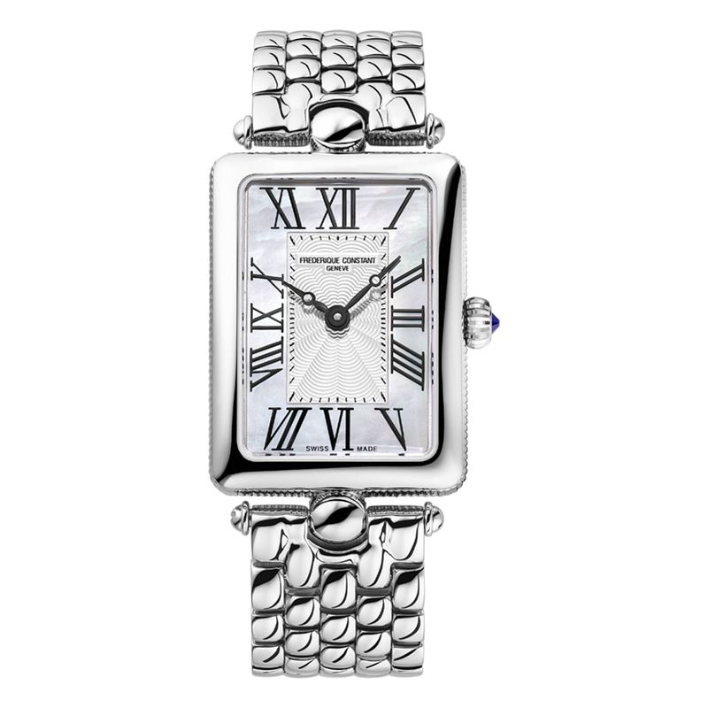 Frederique Constant Classics Quartz Art Deco Carrée FC-200MPW2AC6B Frederique Constant Classics Quartz Art Deco Carrée FC-200MPW2AC6B