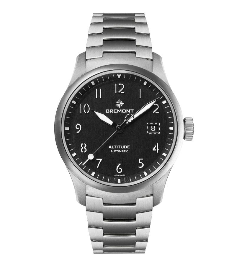 BREMONT Altitude 39 Date, Black Dial