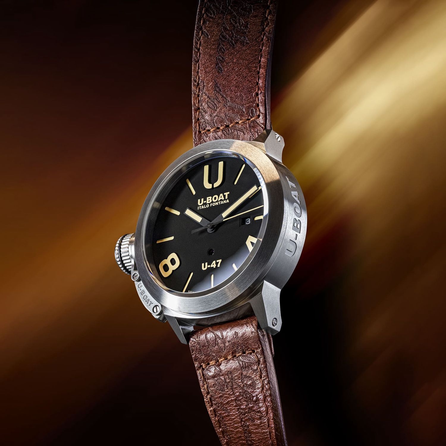 U-BOAT Classico U-47, Black 47mm SS