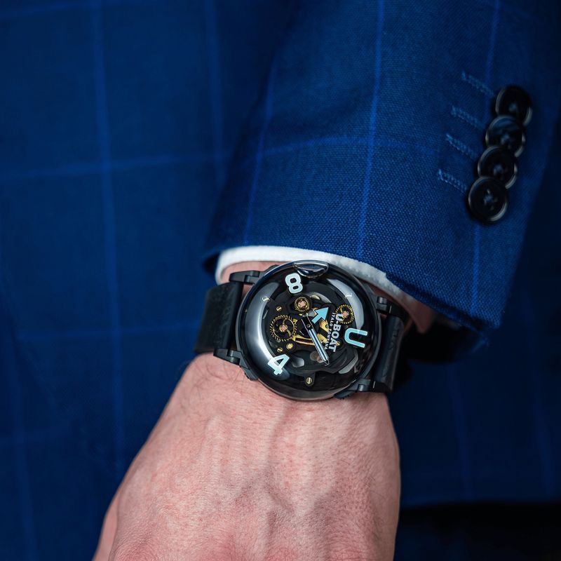 U-BOAT U-65 Turquoise 44mm PVD