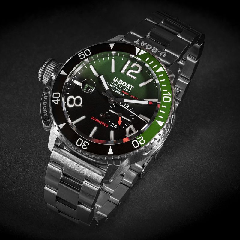 U-BOAT Sommerso Ceramic Green, 46mm