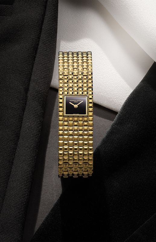 Frederique Constant Manchette, Black Onyx Dial - FC-200ONB1MC5B Frederique Constant Manchette, Black Onyx Dial - FC-200ONB1MC5B