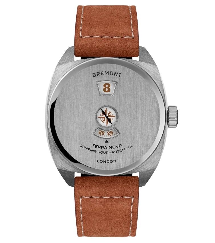 Bremont Terra Nova Jumping Hour 38mm, Leather Strap Bremont Terra Nova Jumping Hour 38mm, Leather Strap