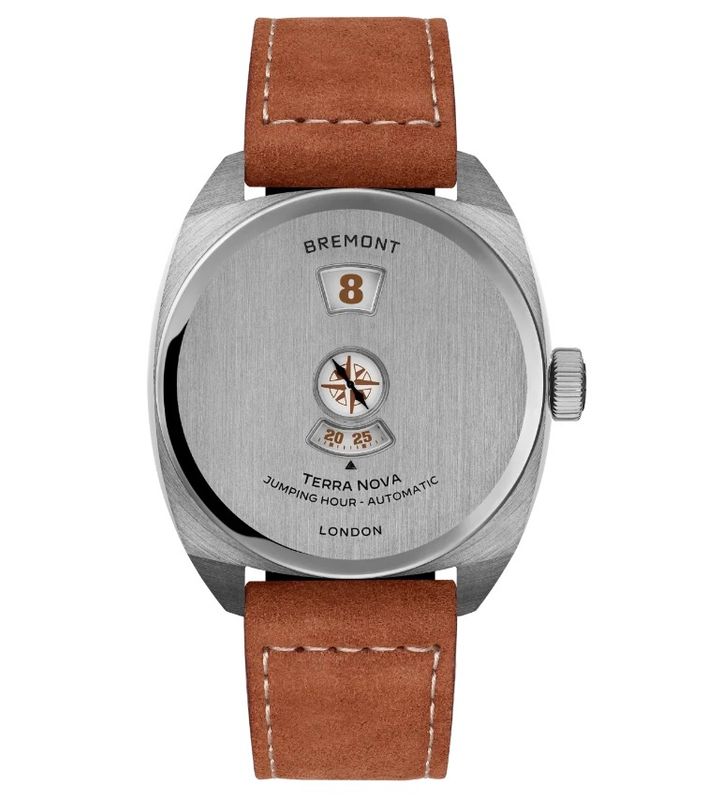 Bremont Terra Nova Jumping Hour 38mm, Leather Strap Bremont Terra Nova Jumping Hour 38mm, Leather Strap