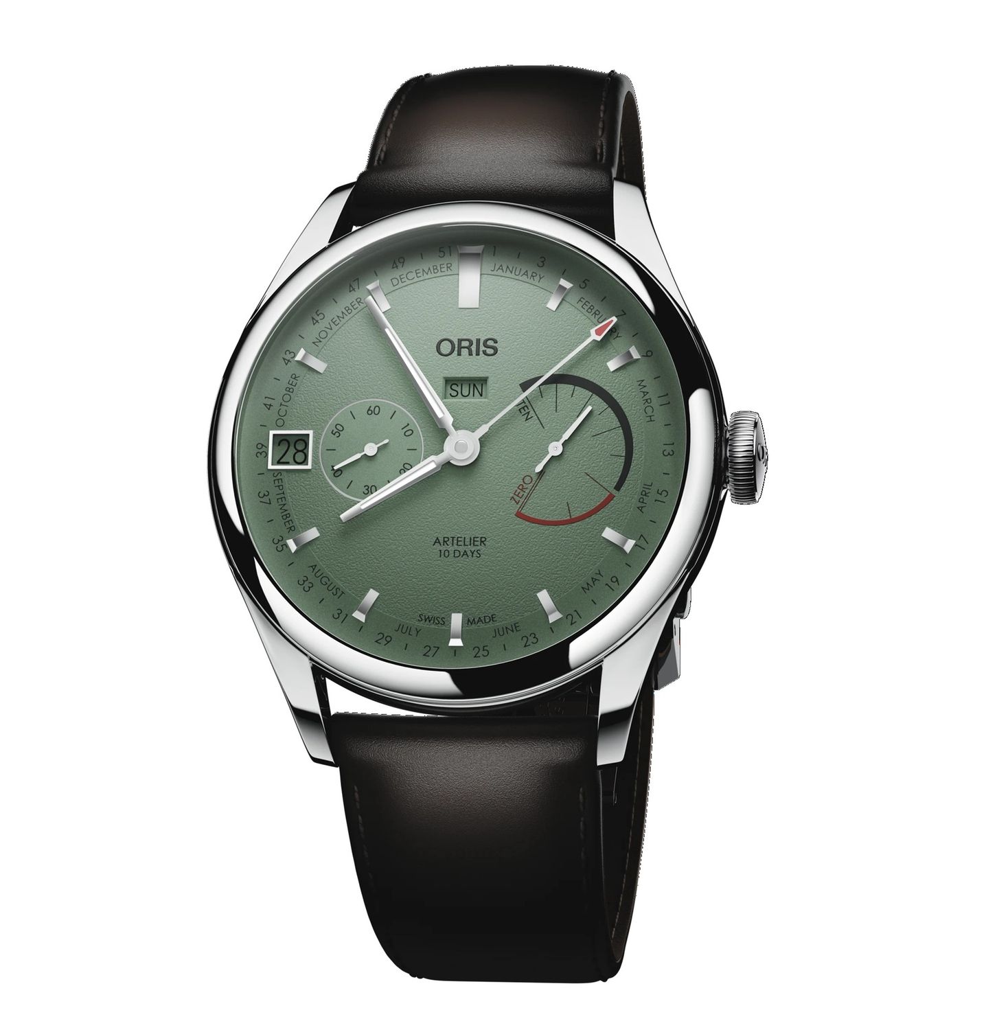 ORIS Artelier Calibre 113, Green, Leather Strap (01 113 7806 4057-07 5 22 96FC)