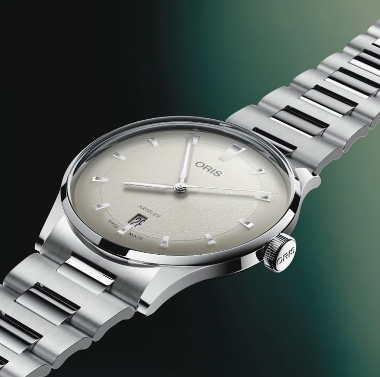ORIS Artelier Date, White, Bracelet (01 733 7810 4051-07 8 20 20)