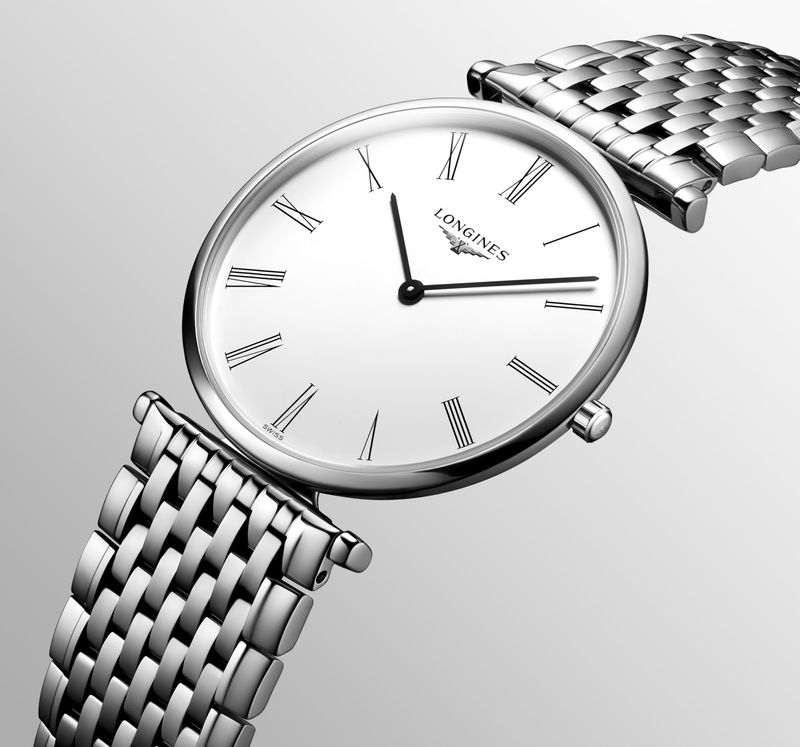 LA GRANDE CLASSIQUE DE LONGINES - L4.755.4.11.6 - Quartz, Ø 36.00 mm
