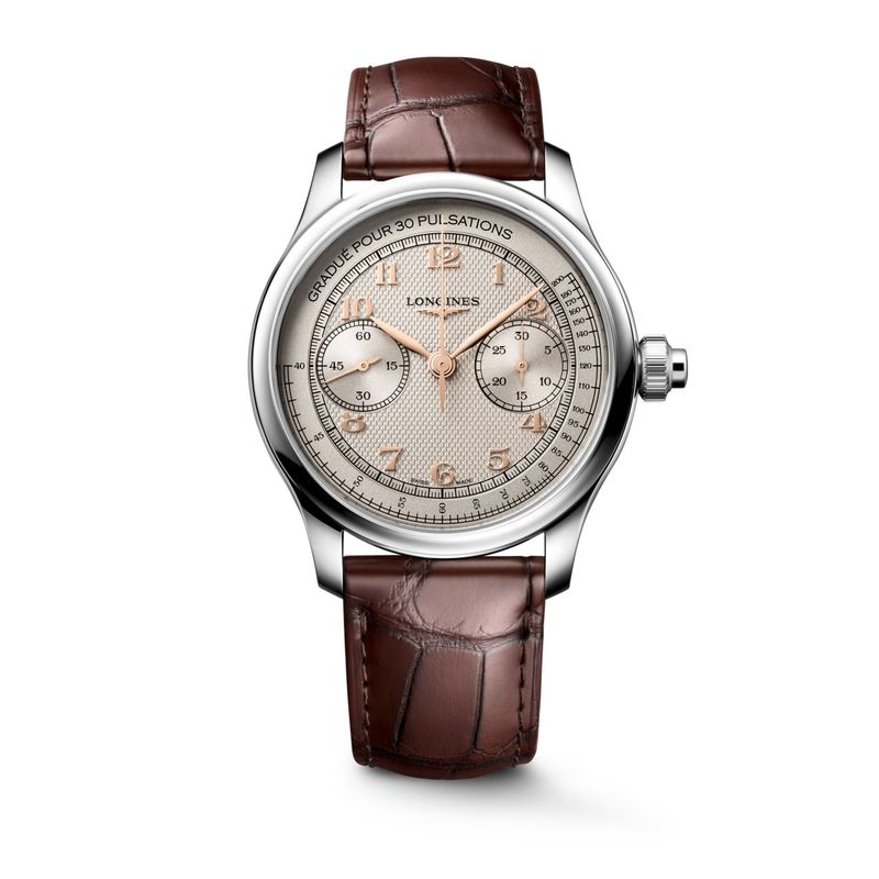 LONGINES MASTER COLLECTION CHRONO MONOPUSHER- L2.960.4.78.2 Manual winding , Ø 41.00 mm