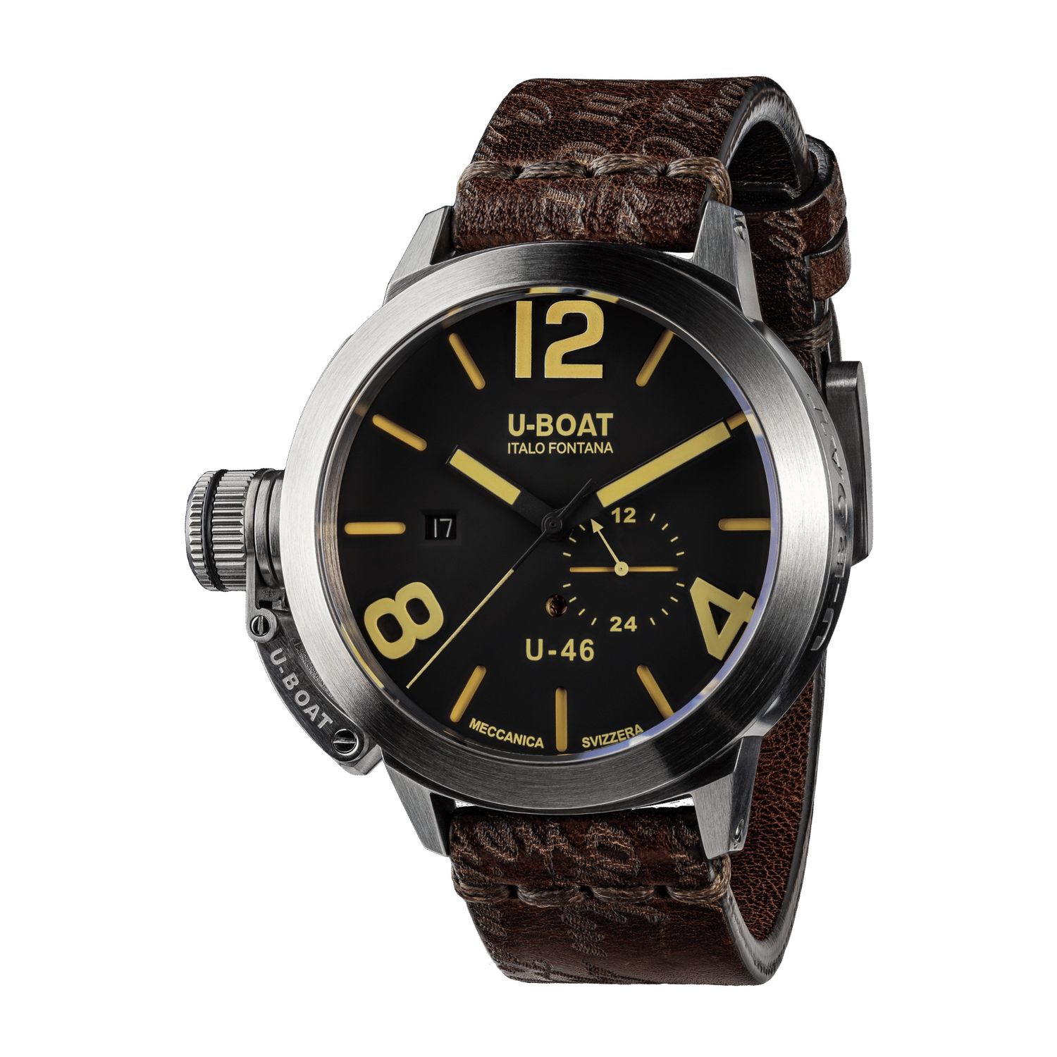 U-Boat CLASSICO U-46, Black 46MM