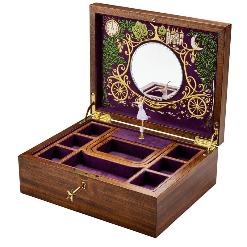 WOLF Ballet Musical Jewellery Box - Cinderella Edition