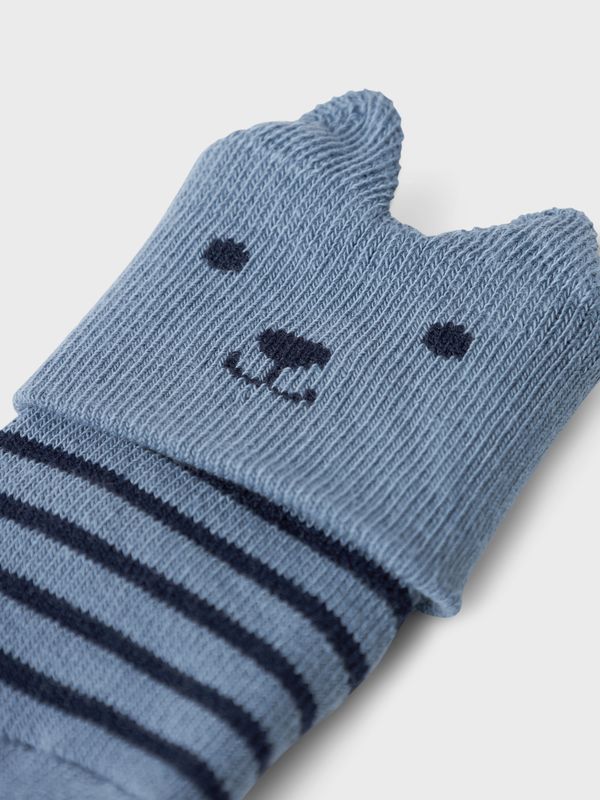 Name It – Babysokjes – Blauw – Met Schattig Dierendesign 13238490