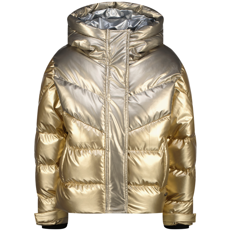 Vingino Toly Meisjes Winterjas – Goud Metallic – Gewatteerd &amp; Opvallend Warm