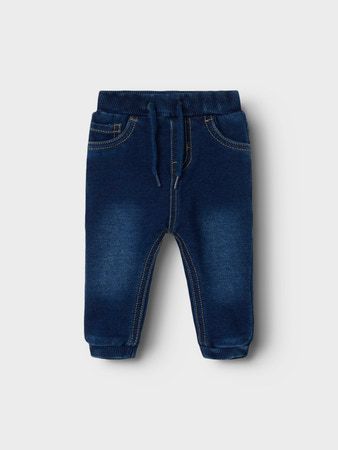 Name It Babybroek - Donkerblauw Jog Denim | Comfortabele Babyjeans met Stretch 13204735