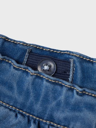 Name It Baby Jeans - Jog Denim Blauw | Comfortabele Spijkerbroek met Elastische Taille  13237412