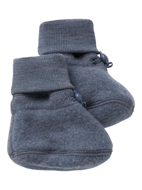 Name It Babyslofjes Jongen – Blauw Fleece | Warme &amp; Zachte Slofjes met Verstelkoord 13228939