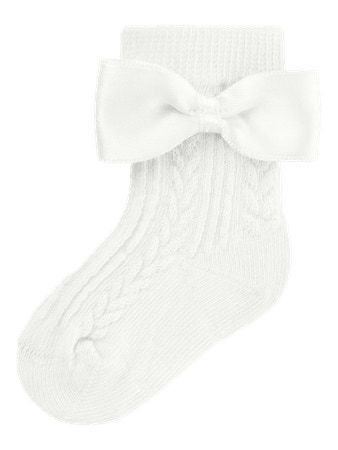 Name It baby sokken – wit met strik – zacht &amp; stijlvol 13236494
