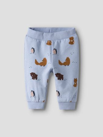 NAME IT babybroek met dierenprint – zacht &amp; speels 13250318