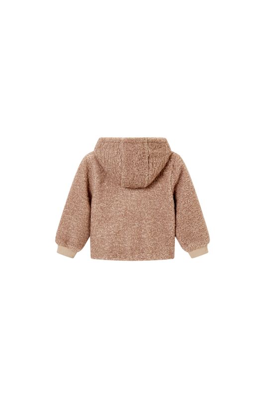 Someone – Meisjes Teddy Jas met Capuchon – Bruin AIDA SG60M