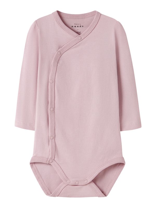 Name It Overslagrompertje – Roze – Biologisch Katoen – Lange Mouwen 13249094