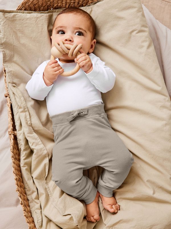 NAME IT – Baby Joggingbroek – Beige 13235556