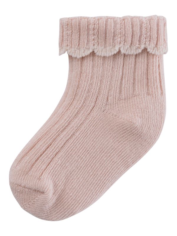 NAME IT Baby Sokken – Roze met Kantdetail 13221429