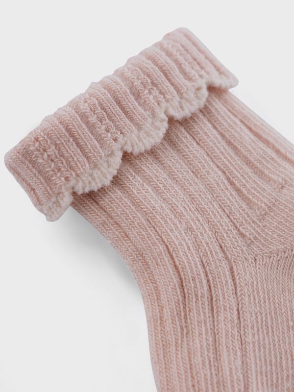 NAME IT Baby Sokken – Roze met Kantdetail 13221429