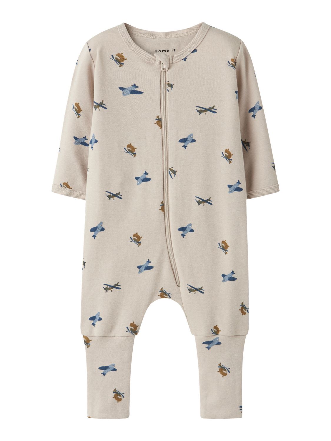 NAME IT Baby Boxpakje – Beige met Vliegtuigprint 13248630
