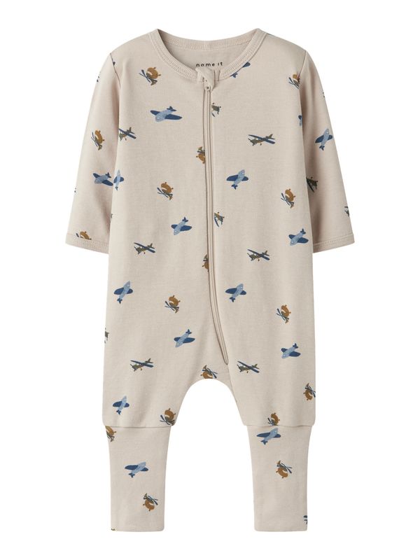 NAME IT Baby Boxpakje – Beige met Vliegtuigprint 13248630