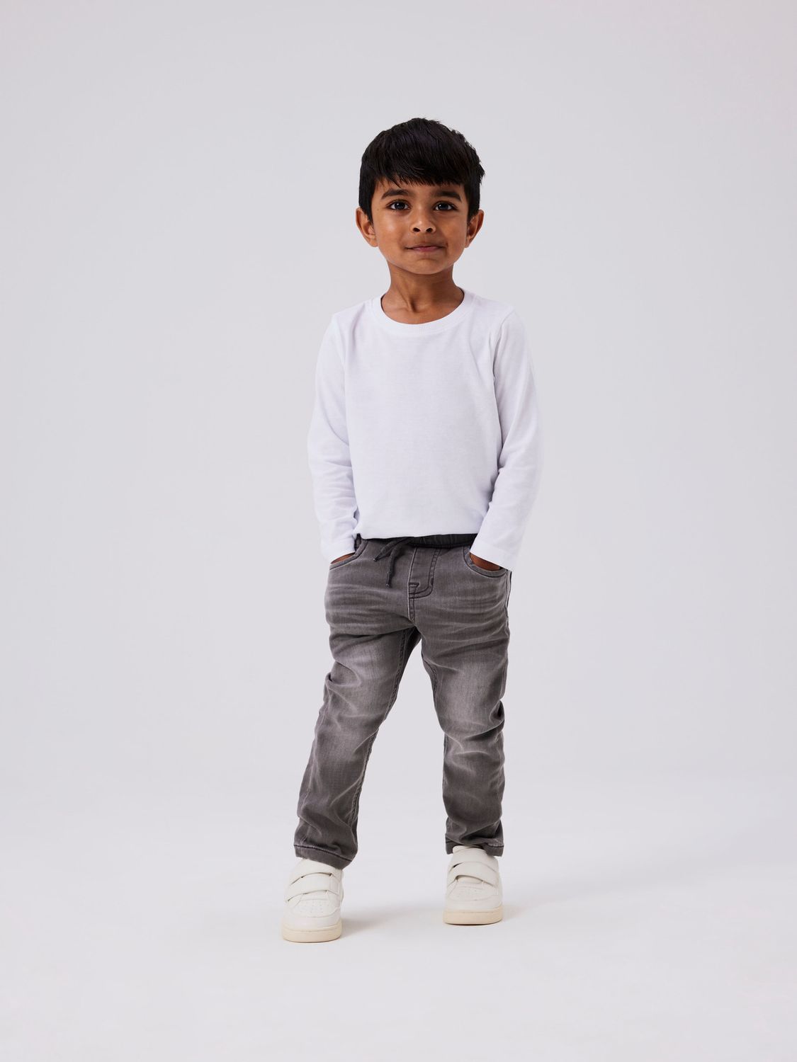 Name It – Stretch Jeans – Comfort Fit – Grijs 13212646