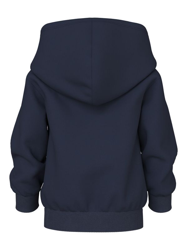 Name It – Hoodie met Rits – Racing Print – Donkerblauw 13249494