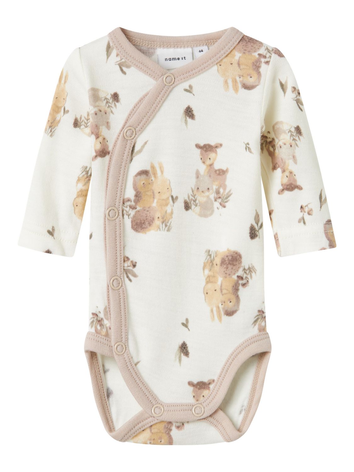 Name It – Rompertje met Lange Mouwen – Bosdierenprint – Maat 40-48 13241775