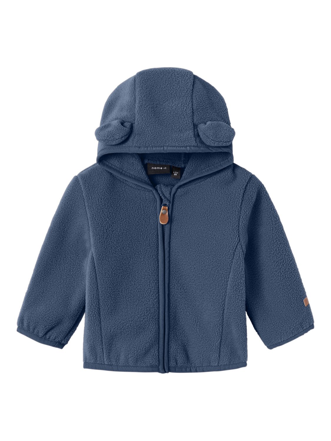 NAME IT Fleece Jasje met Capuchon – Blauw  13230998