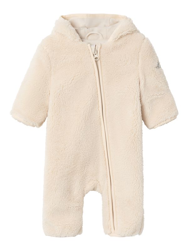 NAME IT Teddy Babypak met Capuchon – Crème 13231002