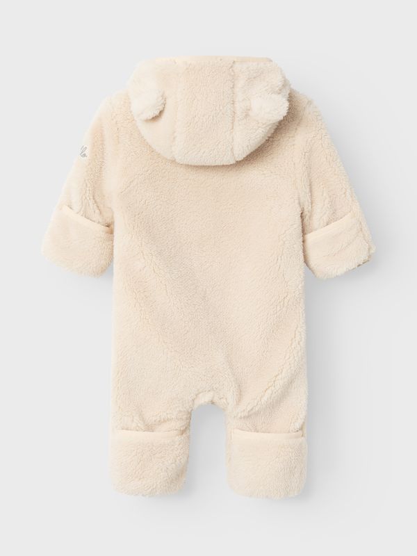 NAME IT Teddy Babypak met Capuchon – Crème 13231002