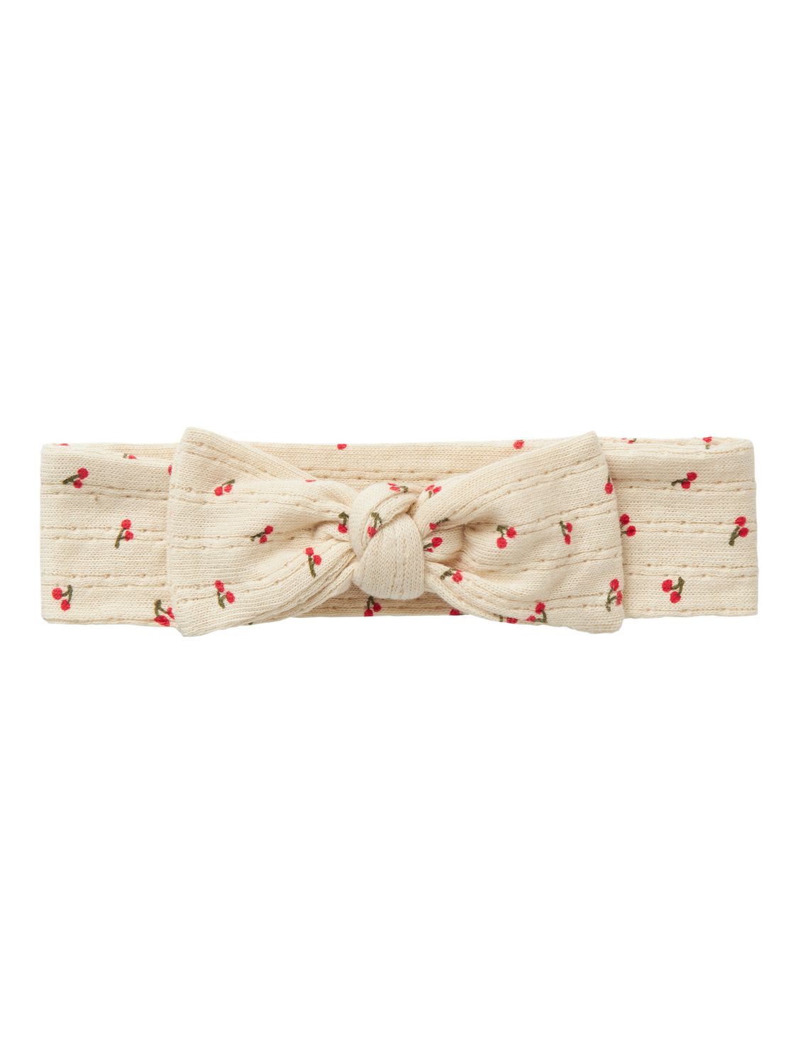 ​NAME IT Haarband – Beige met Kersenprint en Strik  13237793