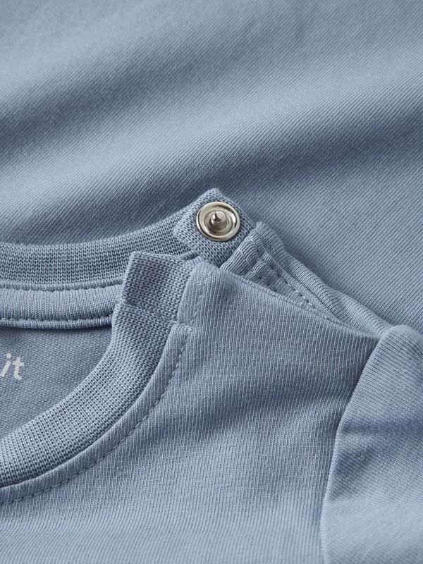 Baby longsleeve met bouwvoertuig – lichtblauw | 13257382